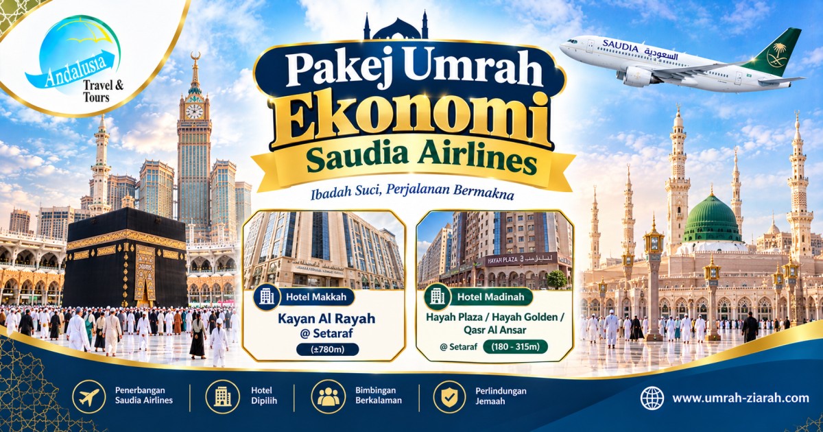 Umrah Ekonomi Saudia Airlines