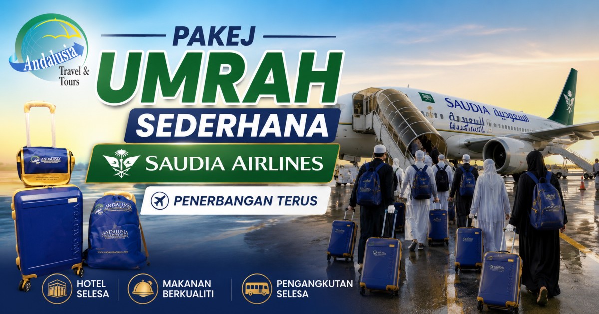 Umrah Sederhana Saudia Airlines