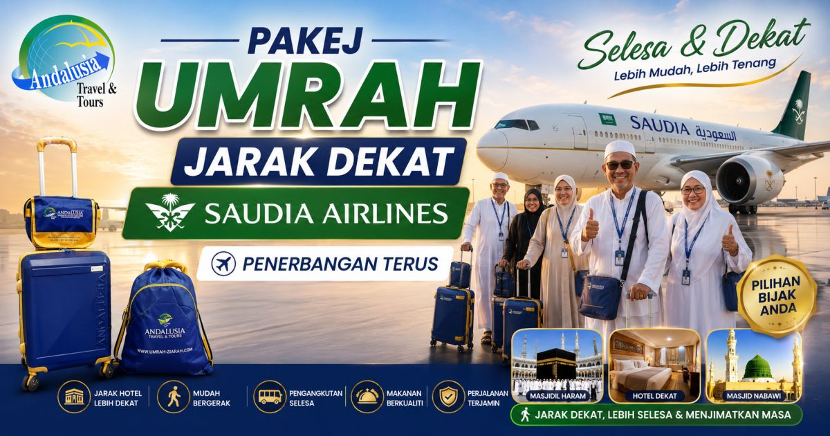 Umrah Jarak Dekat Saudia Airlines