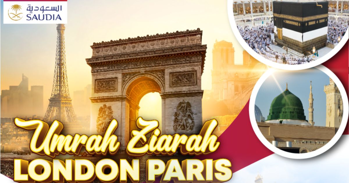 Umrah Ziarah London & Paris